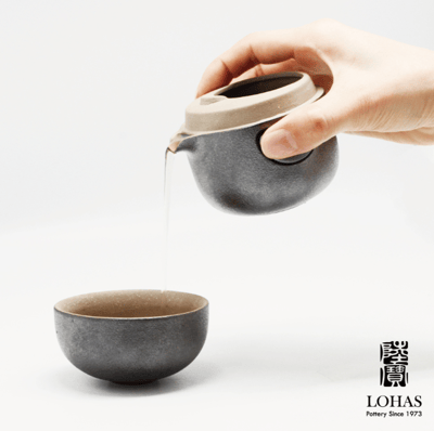 LOHAS 陸寶 轉意隨手泡攜行裝 耀黑金 快客杯 旅行組 新品上市2