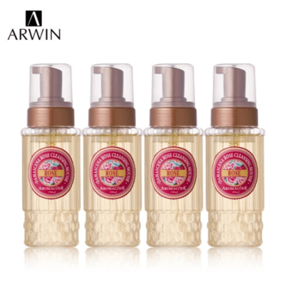 ARWIN 雅聞倍優氨基酸淨白洗卸二用慕絲 250ml 4入組1