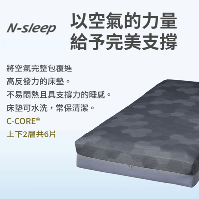 NITORI 宜得利家居雙人加大床墊 N-SLEEP NF0042