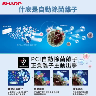 SHARP 夏普 12公升PCI自動除菌離子除濕機(DW-L12ST-W)2