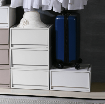 KEYWAY 聯府丹波單抽式整理箱20L-4入-面寬40公分(衣物收納/置物箱/抽屜式/收納箱 /MIT台灣製造2