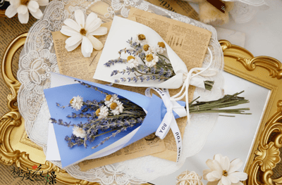 極度花燥永生花乾燥花材專賣店 薰衣草花束 花禮1