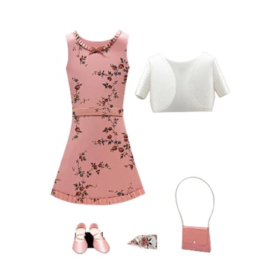 紙紮洋裝套裝組1