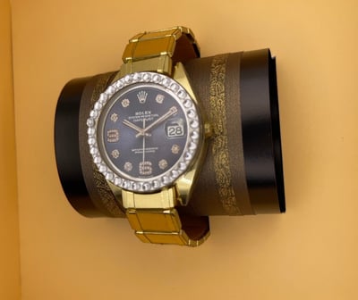 紙紮黃金女鑽錶2