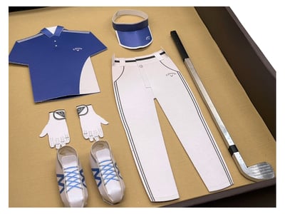 紙紮高爾夫禮盒2