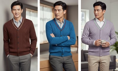 紙紮男士針織衫3