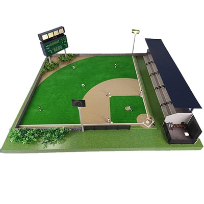 紙紮歡樂棒球場1