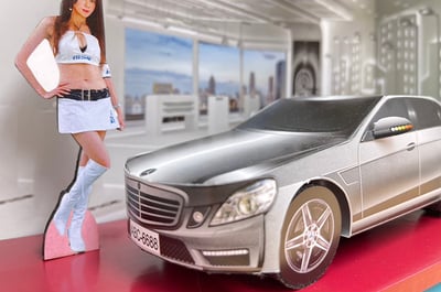 紙紮賓士轎車情境3