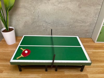 紙紮桌球情境3