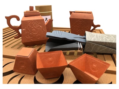 紙紮茶具組3