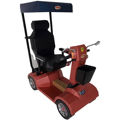 紙紮電動輔助車1