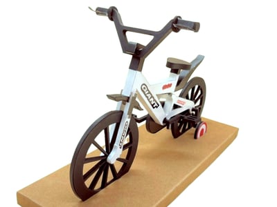 紙紮兒童腳踏車2