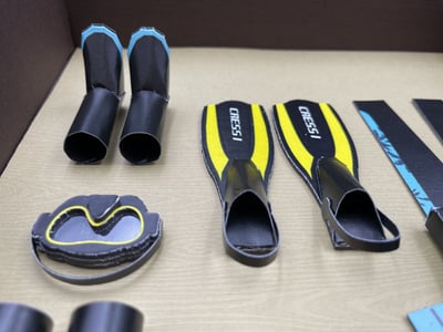 紙紮潛水服禮盒4