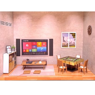 紙紮卡拉電動麻將1