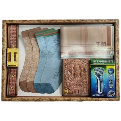 紙紮男仕手帕襪1