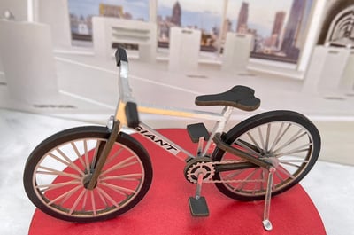 紙紮公路車情境2