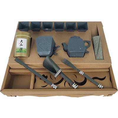 紙紮茶具組1