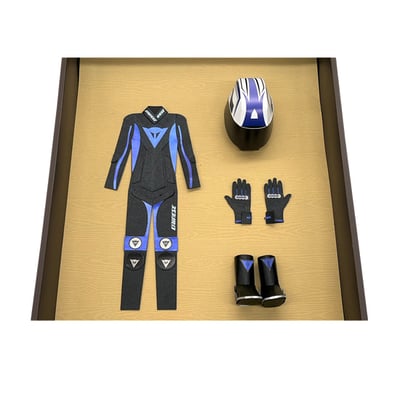 紙紮藍重機禮服1