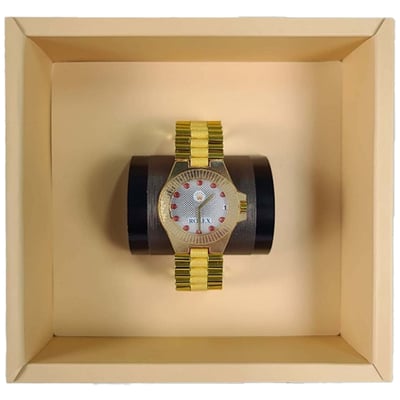 紙紮黃金男鑽錶1