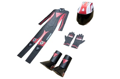 紙紮紅重機禮盒2