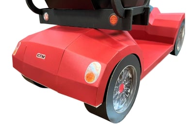 紙紮電動輔助車2