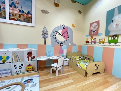 紙紮嬰幼兒房2