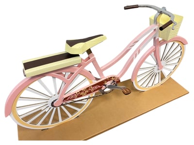 紙紮淑女腳踏車3