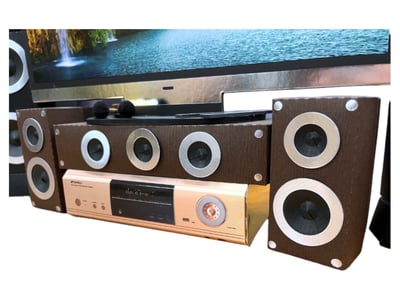 紙紮電視音響組3