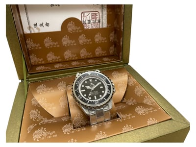 紙紮勞力士黑錶4