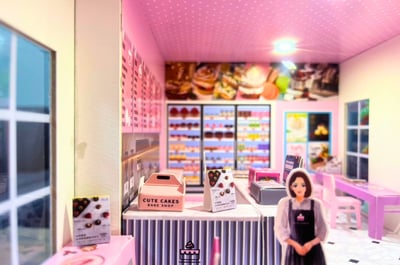 紙紮屋甜點蛋糕店5