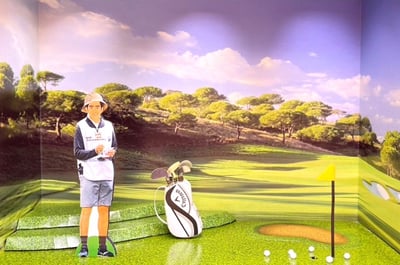 紙紮高爾夫情境2