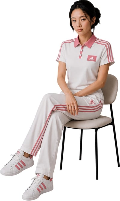 紙紮粉休閒服2