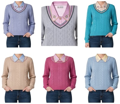 紙紮女士羊毛衫2