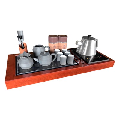 紙紮高級茶具組1