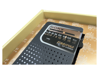 紙紮SONY收音機3