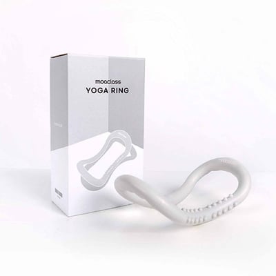 Moaclass 開背伸展按摩瑜珈環 凸點加強版 都市灰 MOA0171