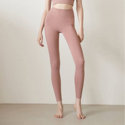 Parsley Allay 瑜珈裸感九分褲 粉彩紅 P22LG001PNK1