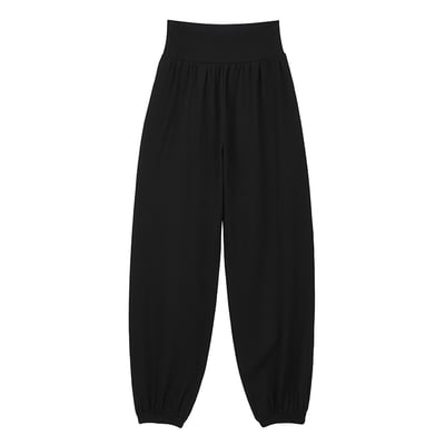 【熱銷】Dhyani 舒悅瑜珈束腳寬褲 黑色 CON019BLK8