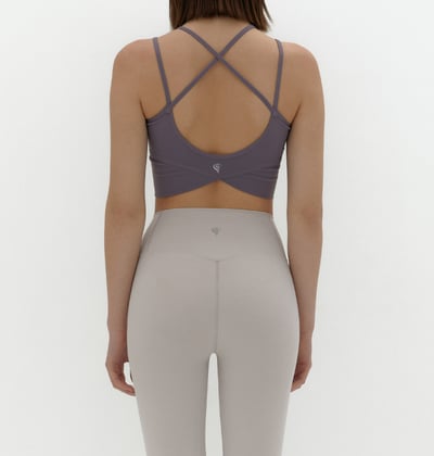 Conchwear 雙肩帶瑜珈內衣 紫色 CON074PUR6