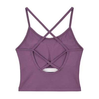 Dhyani 精彩交叉胸墊背心 紫羅蘭 CON125PUR7