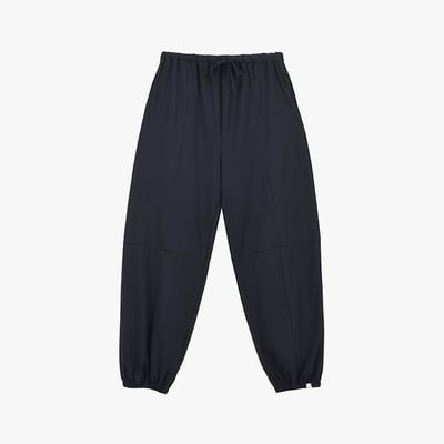 【熱銷】Dhyani 悠閒漫步束腳寬褲 深海藍 CON082NAV 男女通穿