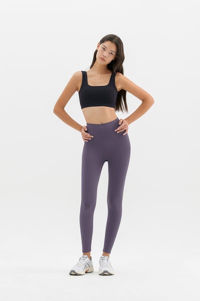 Front2line Tina 九分瑜珈褲 紫色 FDWFLG007PUR3
