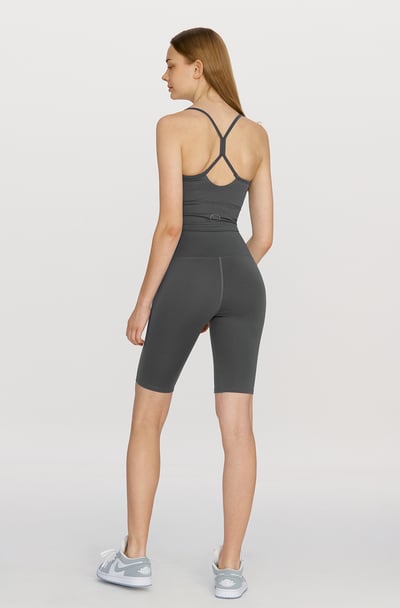 Front2line 單車款五分褲 鐵灰色 FPK097CHC3