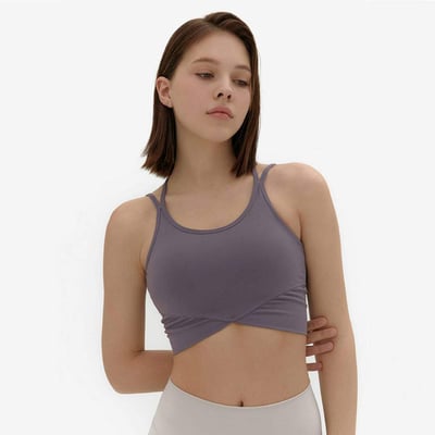 Conchwear 雙肩帶瑜珈內衣 紫色 CON074PUR2