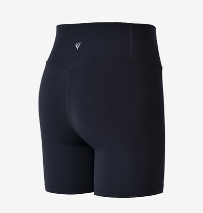 Conchwear 3D 裸感單車款三分褲 經典黑 CON031BLK10