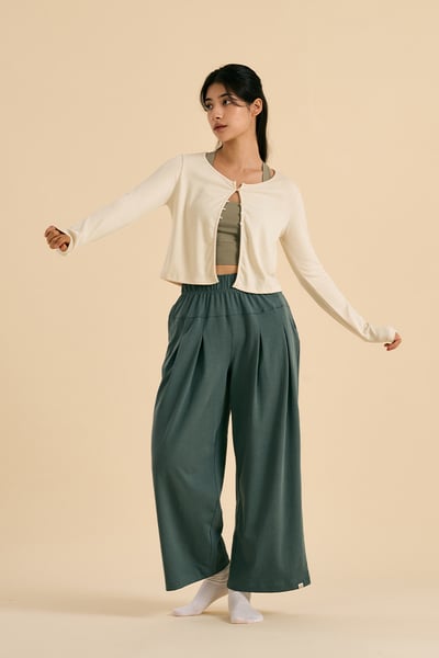 Dhyani 開襟長袖罩衫 象牙白 CON124IVY5