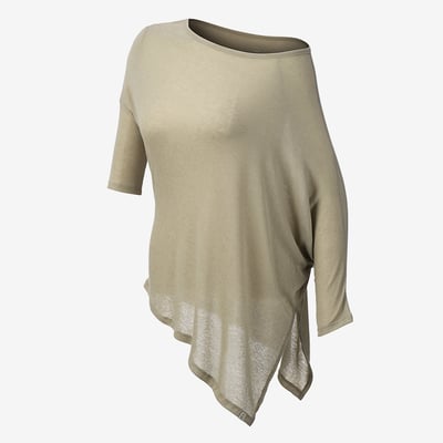 Dhyani 無礙兩穿罩衫 奶茶色 CON097BEG10