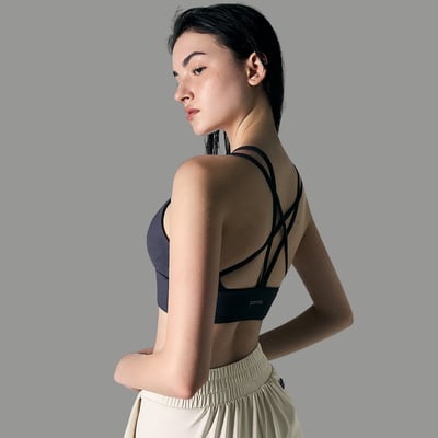 Parsley Allay 放射造型運動內衣 各類運動適用 月光藍 P23BR006IND1