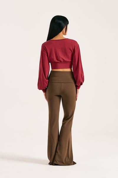 【熱銷】Dhyani 回歸基本長袖罩衫 紅色 CON085WNE9