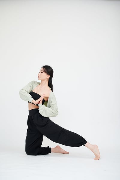 Happy yogi studio 瑜珈坎肩開襟罩衫 鼠尾草綠 HYS014GRN4